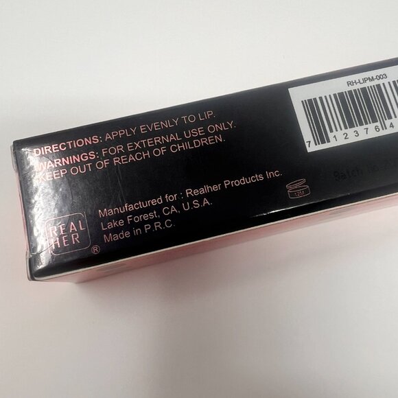 NEW RealHer Matte Lipstick in I AM WORTHY - Deeply Discounted - Picture 3 of 6